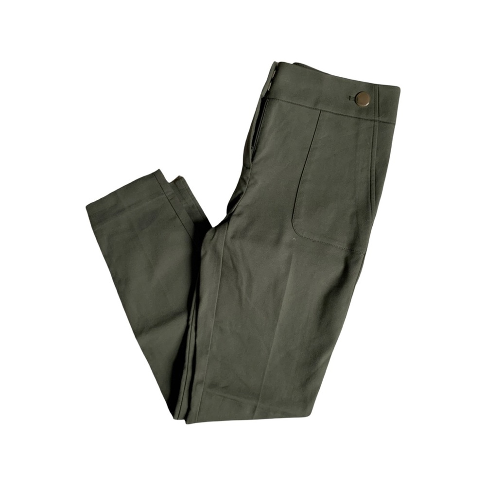 LOFT Olive Green Marisa Skinny Pants